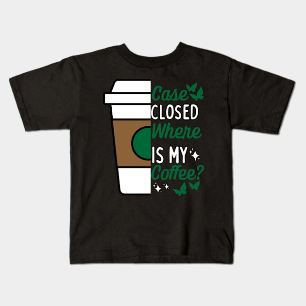 Case Manager Kids T-Shirt by Chey Creates Clothes